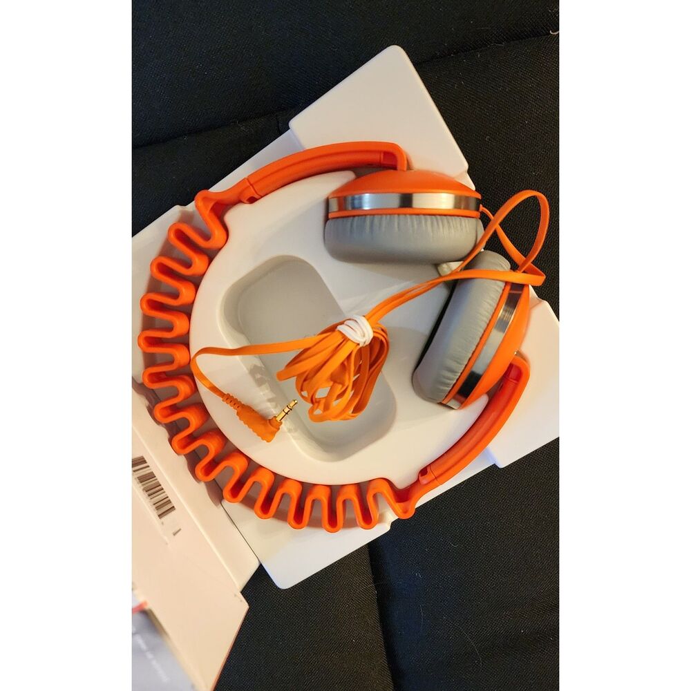 InnoWAVE 1.0 Wired Over-Ear Headphones – Orange – Open Box / New